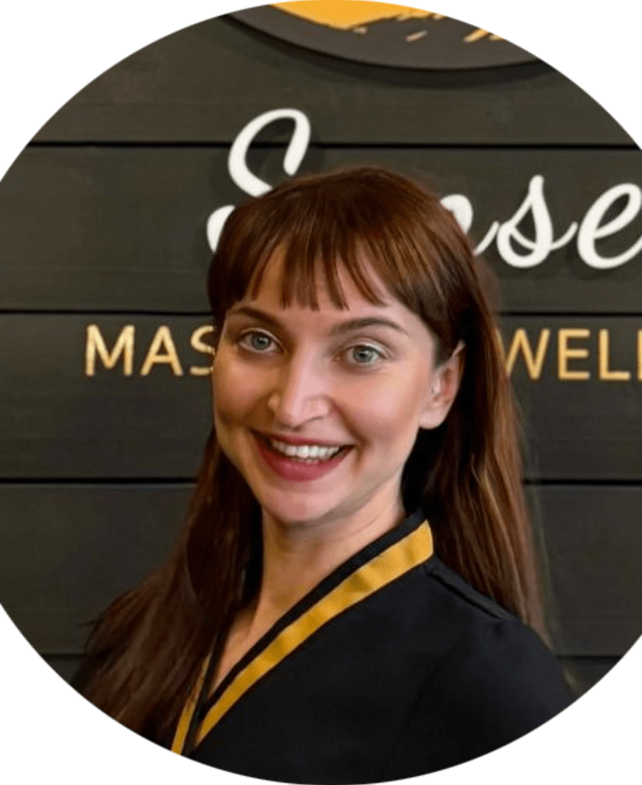 Portrait of Gosia, Sense therapist